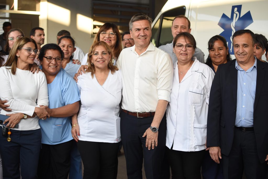 Zdero inauguró obras de refacción, ampliación y refuncionalización del hospital de Charata