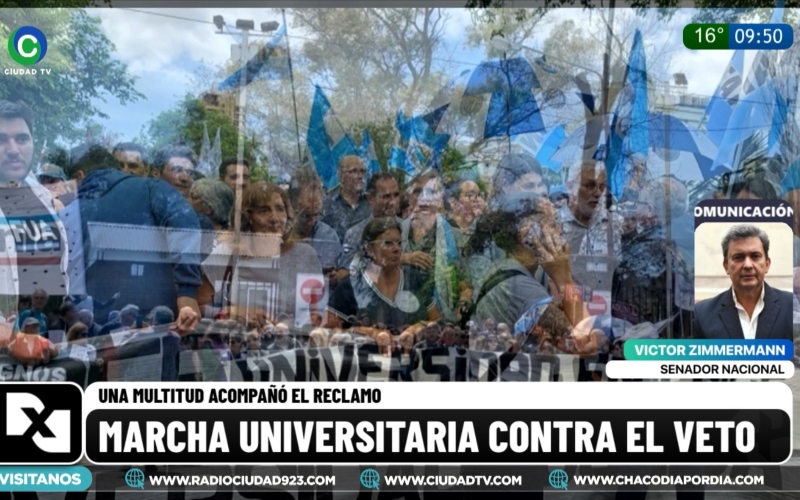 Ley de financiamiento universitario: “Acompañé positivamente y voy a rechazar el veto”, afirmó el senador Zimmermann Ley de financiamiento universitario: “Acompañé positivamente y voy a rechazar el veto”, afirmó el senador Zimmermann