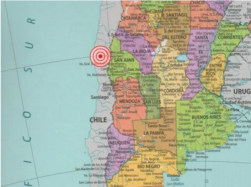 Fuerte sismo en Chile se sintió en varias provincias argentinas Fuerte sismo en Chile se sintió en varias provincias argentinas