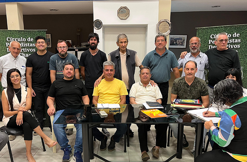 El Círculo de Periodistas Deportivos del Chaco renovó autoridades y lo preside “Willy” Rodríguez El Círculo de Periodistas Deportivos del Chaco renovó autoridades y lo preside “Willy” Rodríguez