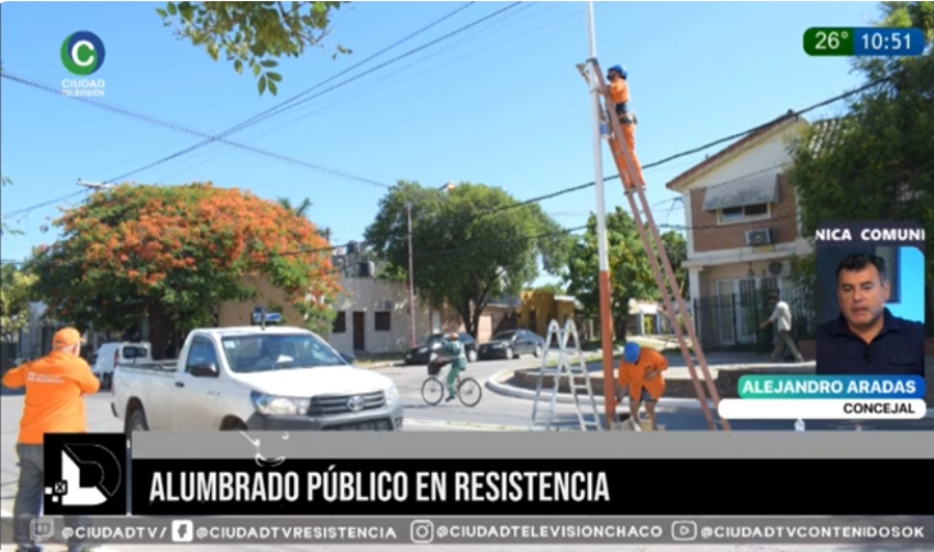 Aradas rechazó la reunión de ediles de la oposición con el Ombudsman por el alumbrado público Aradas rechazó la reunión de ediles de la oposición con el Ombudsman por el alumbrado público