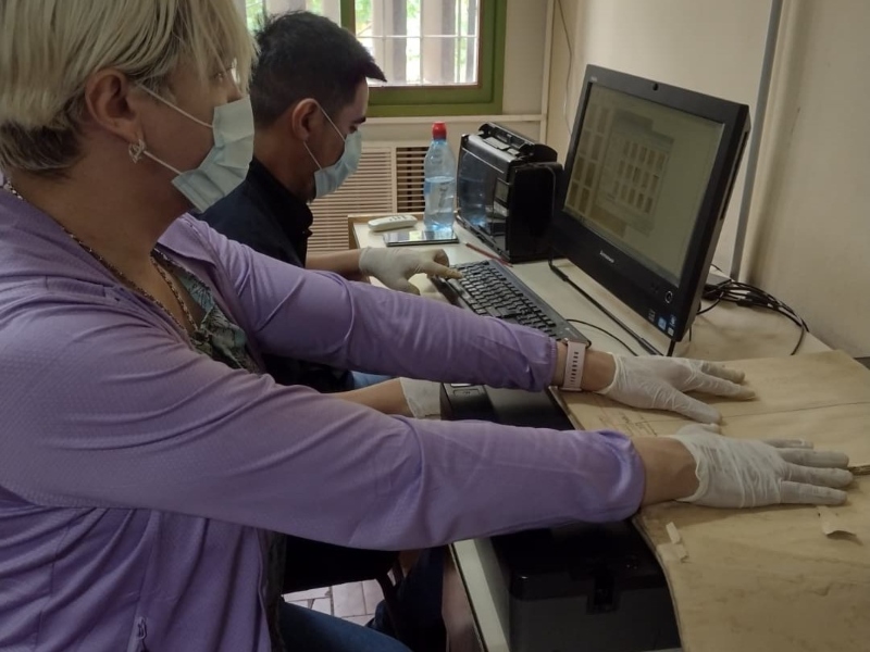 Avanza la digitalización del archivo histórico de Napalpí Avanza la digitalización del archivo histórico de Napalpí