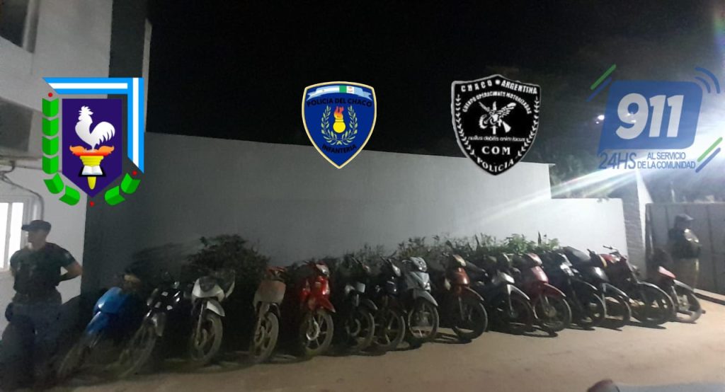 Secuestran casi 30 motocicletas en operativos de prevención en San Martín