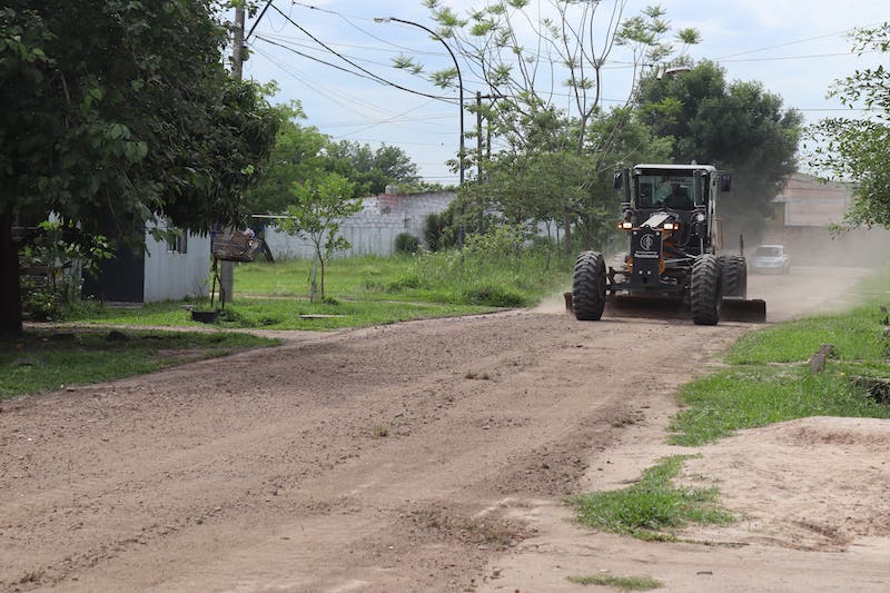Perfilado de calles: detallaron cómo es el proceso de mejoramiento que ejecuta el Municipio Perfilado de calles: detallaron cómo es el proceso de mejoramiento que ejecuta el Municipio