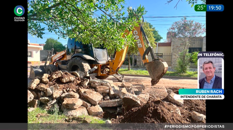 El intendente de Charata destacó la reactivación de obras y avizoró una buena campaña productiva El intendente de Charata destacó la reactivación de obras y avizoró una buena campaña productiva