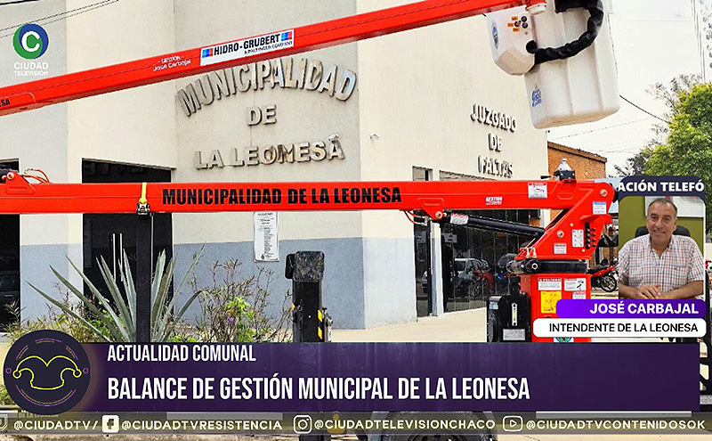 José Carbajal, intendente de La Leonesa: “Tenemos las finanzas equilibradas y eso hace que la administración sea eficiente” José Carbajal, intendente de La Leonesa: “Tenemos las finanzas equilibradas y eso hace que la administración sea eficiente”
