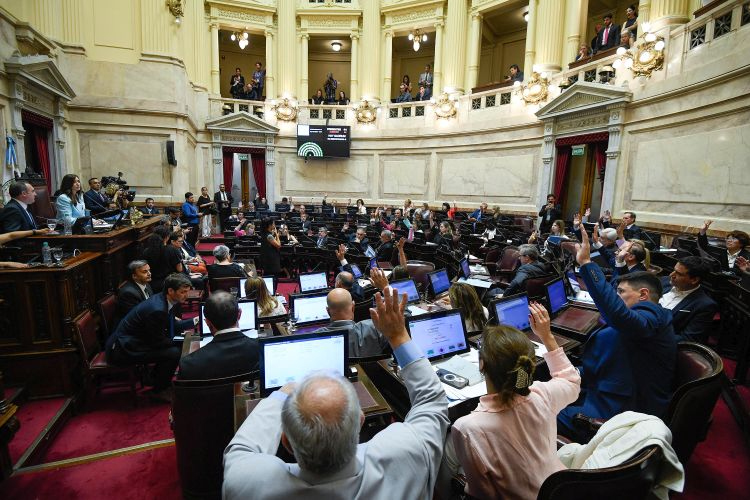 Por 61 votos a favor 5 en contra, el Senado determinó la expulsión de Edgardo Kueider Por 61 votos a favor 5 en contra, el Senado determinó la expulsión de Edgardo Kueider