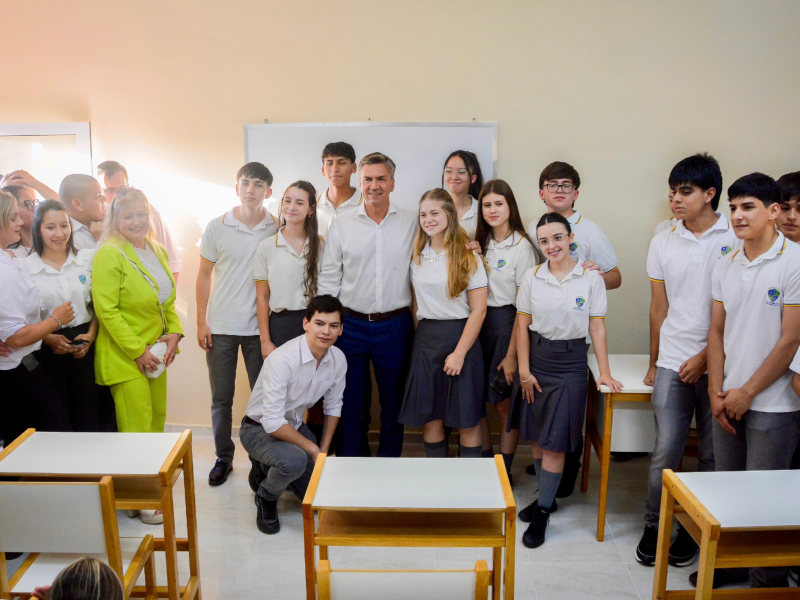 San Bernardo: el gobernador Zdero inauguró nueva infraestructura para la UEGP N° 232 “Papa Francisco” San Bernardo: el gobernador Zdero inauguró nueva infraestructura para la UEGP N° 232 “Papa Francisco”