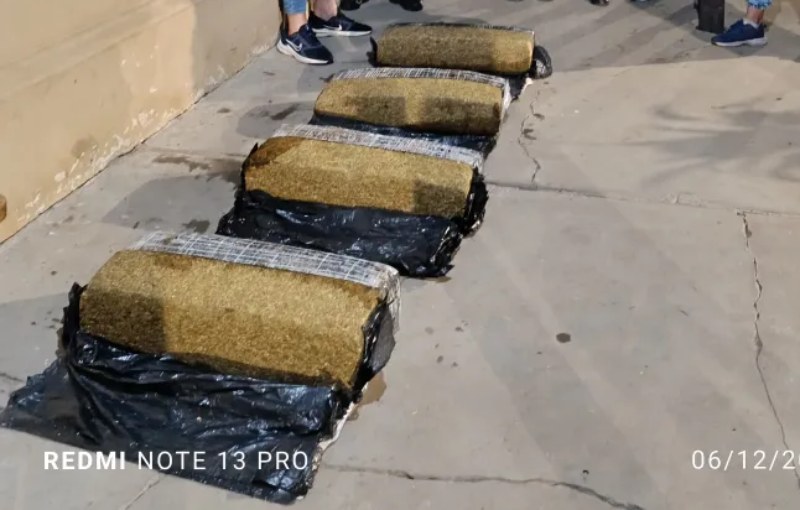 Incautaron más de 46 kilos de marihuana Incautaron más de 46 kilos de marihuana