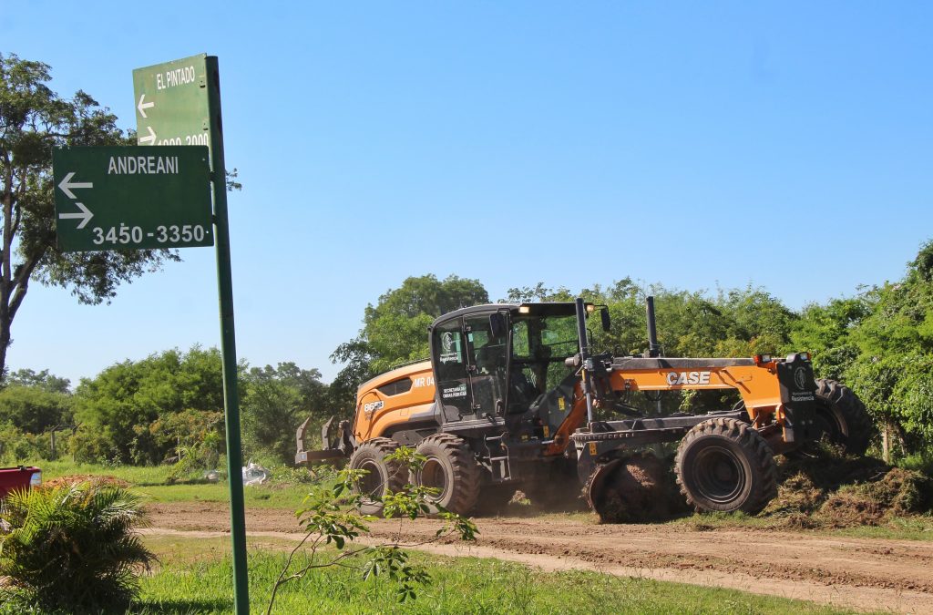 La Municipalidad acelera trabajos de perfilado antes que vuelvan las lluvias