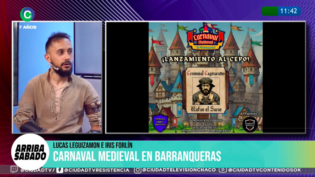 Preparan el Carnaval Medieval en Barranqueras, con feria, gastronomía y juegos para todas las edades Preparan el Carnaval Medieval en Barranqueras, con feria, gastronomía y juegos para todas las edades