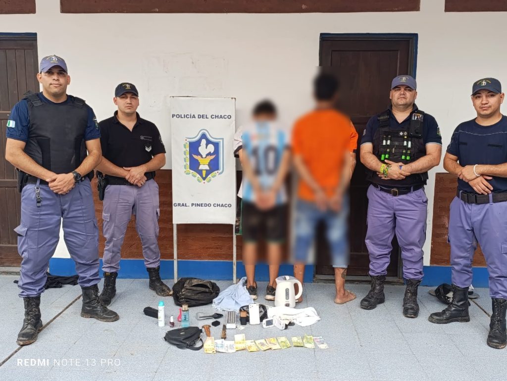 Dos demorados con objetos buscados y 8.700 en Pinedo: uno es menor de edad