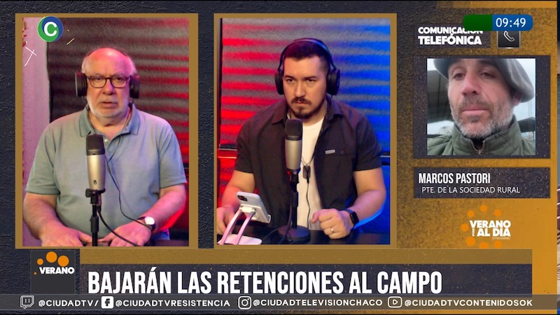 Baja de retenciones: “No es suficiente, pero es un alivio”, dijo el titular de la Sociedad Rural del Chaco Baja de retenciones: “No es suficiente, pero es un alivio”, dijo el titular de la Sociedad Rural del Chaco