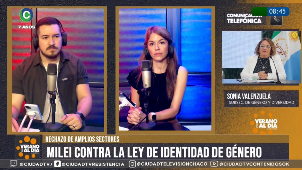 Milei, contra las mujeres y disidencias: “Como sociedad, no podemos avalar semejantes declaraciones”, cuestionó la subsecretaria de Género del Chaco