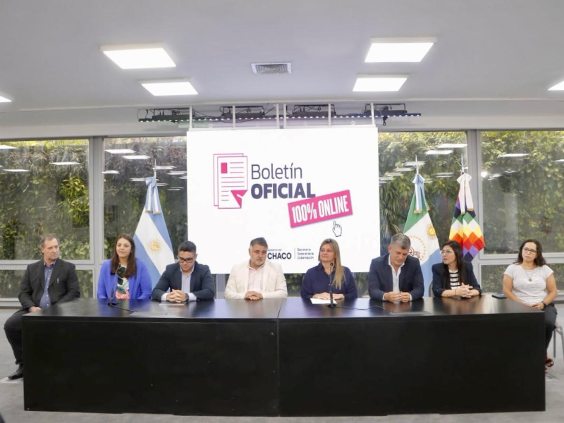 Transparencia: Chaco tendrá Boletín Oficial 100% online y se gestionarán publicaciones vía web las 24 horas Transparencia: Chaco tendrá Boletín Oficial 100% online y se gestionarán publicaciones vía web las 24 horas