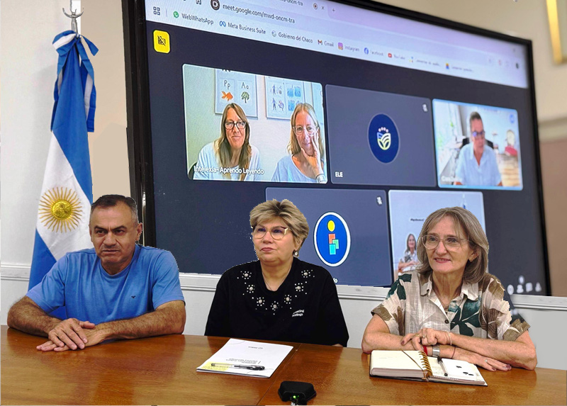 Más de 9.000 docentes chaqueños iniciaron la capacitación “Aprendo Leyendo” que fortalece la enseñanza de la lectura Más de 9.000 docentes chaqueños iniciaron la capacitación “Aprendo Leyendo” que fortalece la enseñanza de la lectura