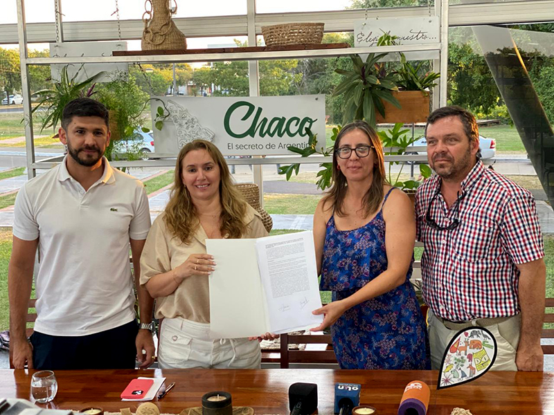 El Gobierno aportará a la creación de un Centro de Interpretación de la Naturaleza en Colonia Amadeo El Gobierno aportará a la creación de un Centro de Interpretación de la Naturaleza en Colonia Amadeo