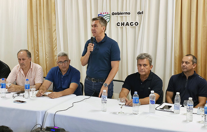 Desde Napenay, el gobernador Zdero ratificó su compromiso con el campo chaqueño Desde Napenay, el gobernador Zdero ratificó su compromiso con el campo chaqueño