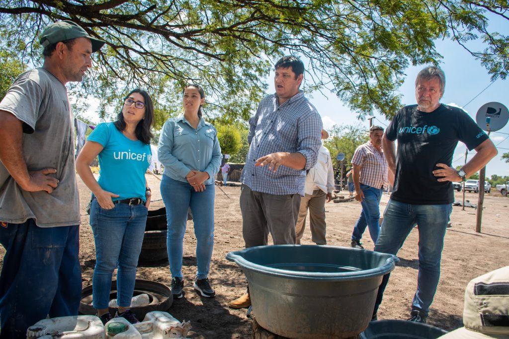 Equipos del Gobierno provincial realizaron junto a UNICEF relevamientos en El Impenetrable