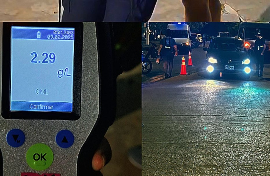 Alcoholemia: secuestraron un automóvil cuyo conductor intentó darse a la fuga Alcoholemia: secuestraron un automóvil cuyo conductor intentó darse a la fuga