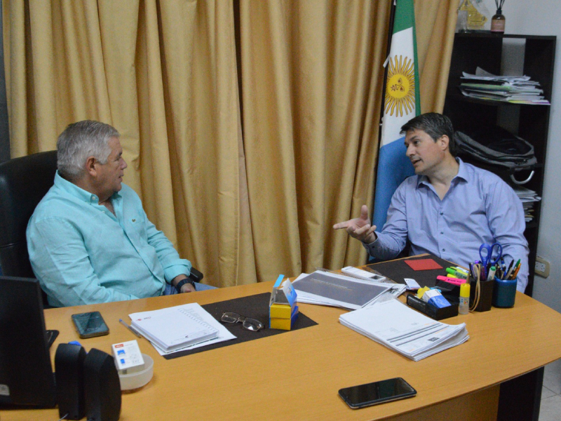 El intendente de Machagai solicitó un incremento del flujo de agua que provee Sameep El intendente de Machagai solicitó un incremento del flujo de agua que provee Sameep