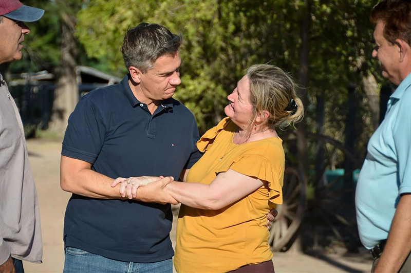 Ante la sequía, el gobernador Zdero acompaña el dolor del campo chaqueño Ante la sequía, el gobernador Zdero acompaña el dolor del campo chaqueño