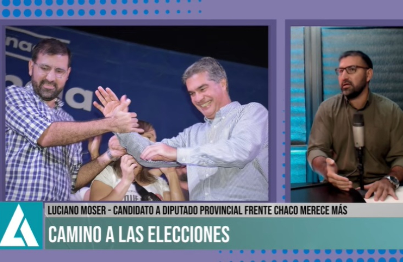 Moser: “La verdadera oposición a este gobierno somos nosotros en la lista del Chaco Merece Más” Moser: “La verdadera oposición a este gobierno somos nosotros en la lista del Chaco Merece Más”
