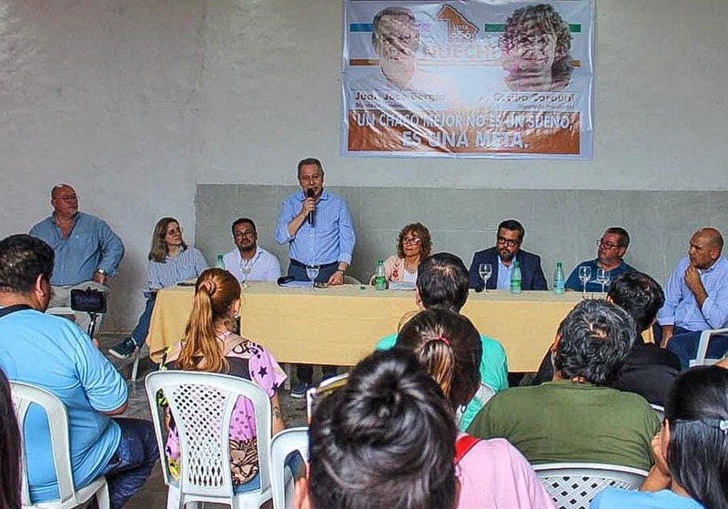 NUECHI con despliegue territorial presentó sus candidatos a diputados en Villa Angela NUECHI con despliegue territorial presentó sus candidatos a diputados en Villa Angela