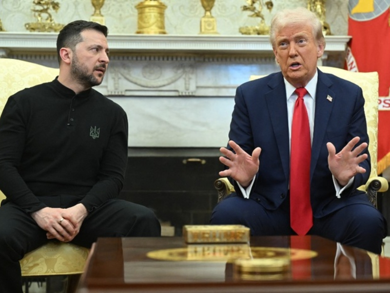 Trump suspendió toda la ayuda militar a Ucrania Trump suspendió toda la ayuda militar a Ucrania