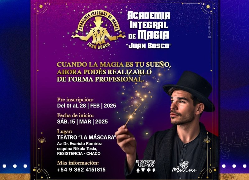 Arrancan las clases en la Academia Integral de Magia, en La Máscara Arrancan las clases en la Academia Integral de Magia, en La Máscara