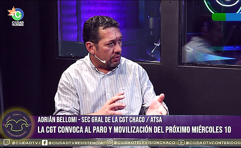 Adrián Bellomi: “El paro es político, la sociedad no puede permitir que un jubilado cobre 280 mil pesos de sueldo” Adrián Bellomi: “El paro es político, la sociedad no puede permitir que un jubilado cobre 280 mil pesos de sueldo”
