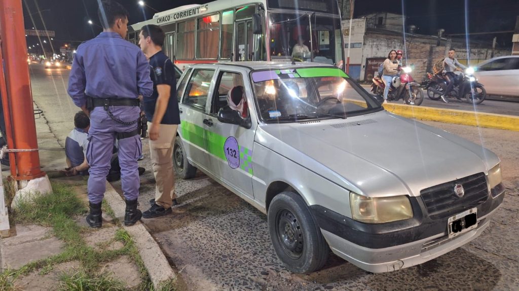 Remisero alcoholizado generó desorden en la vía pública y terminó detenido