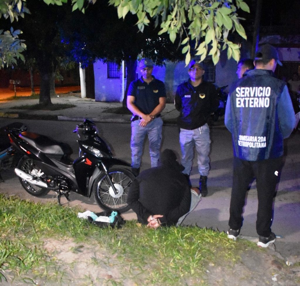 Un sujeto fue detenido con casi 800 gramos de cocaína