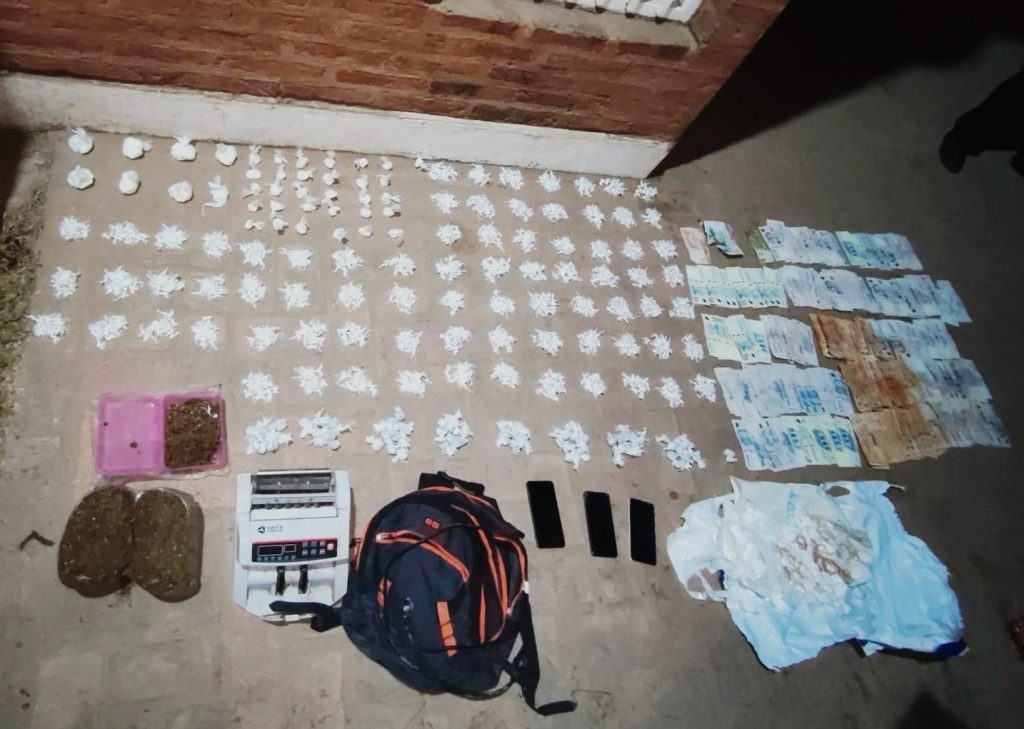 El COM secuestró importante cantidad de droga y dinero en la zona sur de Resistencia