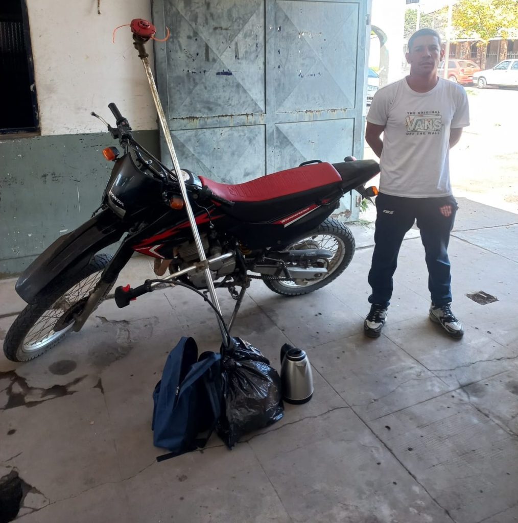 Robaron en una vivienda, pero la policía recuperó lo sustraído