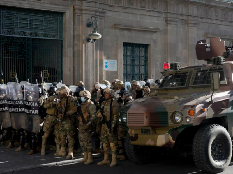 Bolivia: la fiscalía pide 20 años de cárcel para los autores del intento de golpe de 2024 Bolivia: la fiscalía pide 20 años de cárcel para los autores del intento de golpe de 2024