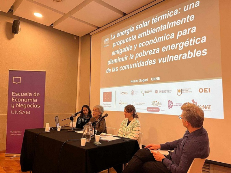 Investigadora de la UNNE expone experiencias con energía solar en seminario de Transición Energética Investigadora de la UNNE expone experiencias con energía solar en seminario de Transición Energética