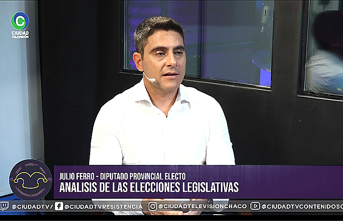 Julio Ferro, diputado electo: “La provincia plebiscitó la gestión de Zdero de manera contundente” Julio Ferro, diputado electo: “La provincia plebiscitó la gestión de Zdero de manera contundente”