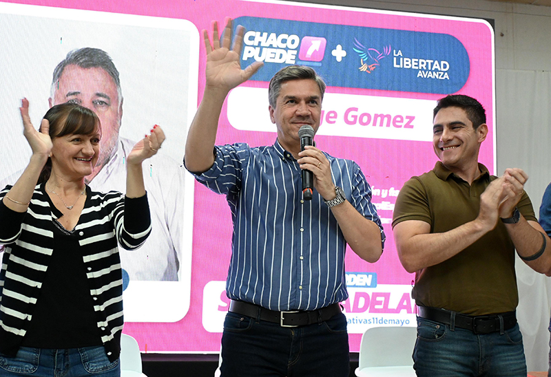 Desde Gral. Pinedo, Zdero ratificó el rumbo de su gestión y pidió el acompañamiento en las elecciones legislativas Desde Gral. Pinedo, Zdero ratificó el rumbo de su gestión y pidió el acompañamiento en las elecciones legislativas