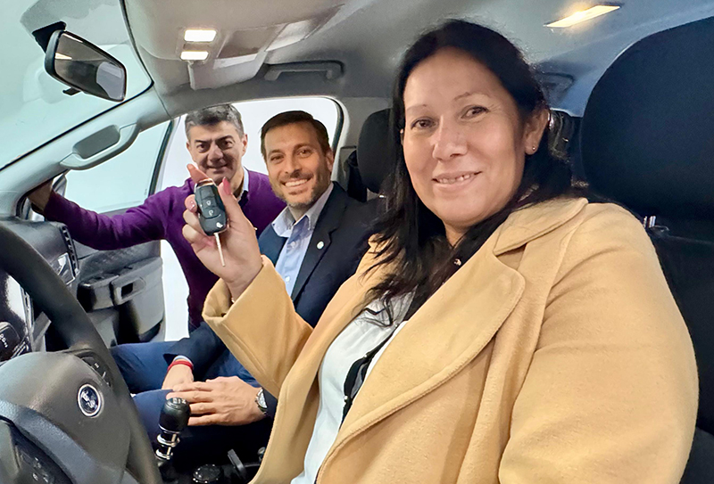 Ama de casa de Villa Ángela fue la ganadora del Sorteo Benéfico y Solidario por la Vida Ama de casa de Villa Ángela fue la ganadora del Sorteo Benéfico y Solidario por la Vida