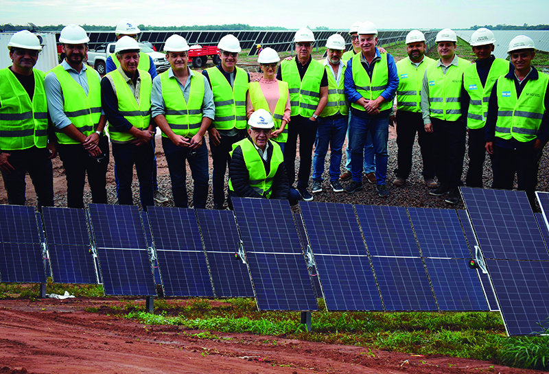 Chaco avanza en la transformación de su matriz energética con el Parque Solar ‘La Corzuela’ Chaco avanza en la transformación de su matriz energética con el Parque Solar ‘La Corzuela’