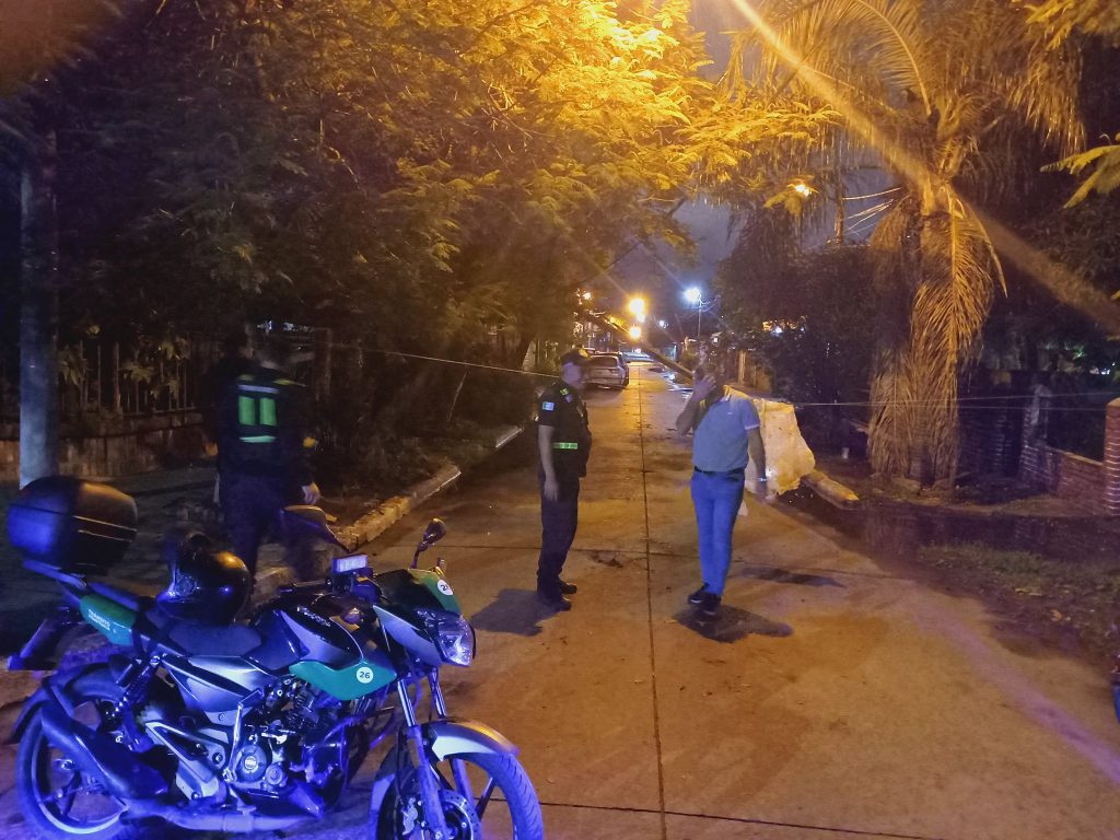 El temporal provocó anegamientos, voladuras de techos y caída de árboles en Resistencia El temporal provocó anegamientos, voladuras de techos y caída de árboles en Resistencia