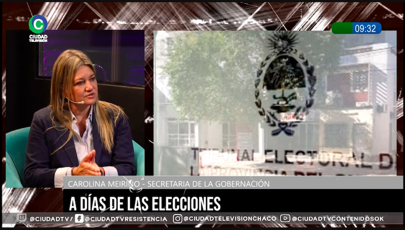 “El pueblo chaqueño es el mejor termómetro”, afirmó Carolina Meiriño “El pueblo chaqueño es el mejor termómetro”, afirmó Carolina Meiriño
