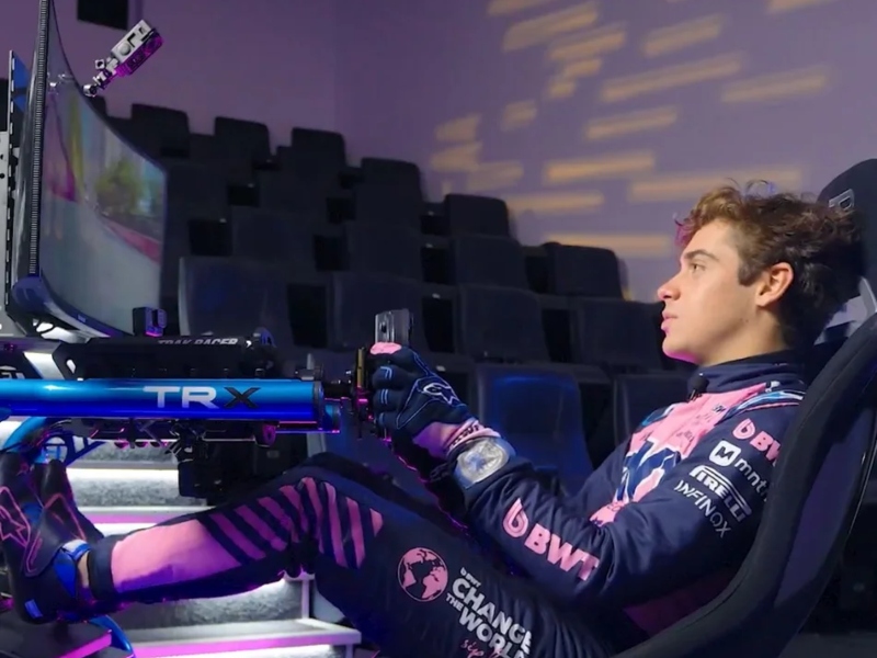 Colapinto mostró cómo es una vuelta en el GP de Mónaco y casi choca dos veces Colapinto mostró cómo es una vuelta en el GP de Mónaco y casi choca dos veces