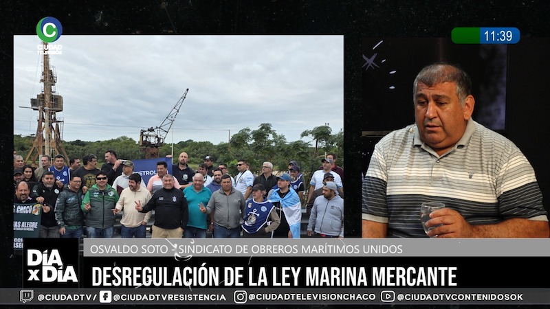 Desregulación del cabotaje marítimo: “Violenta los derechos de los trabajadores”, afirmó Soto Desregulación del cabotaje marítimo: “Violenta los derechos de los trabajadores”, afirmó Soto