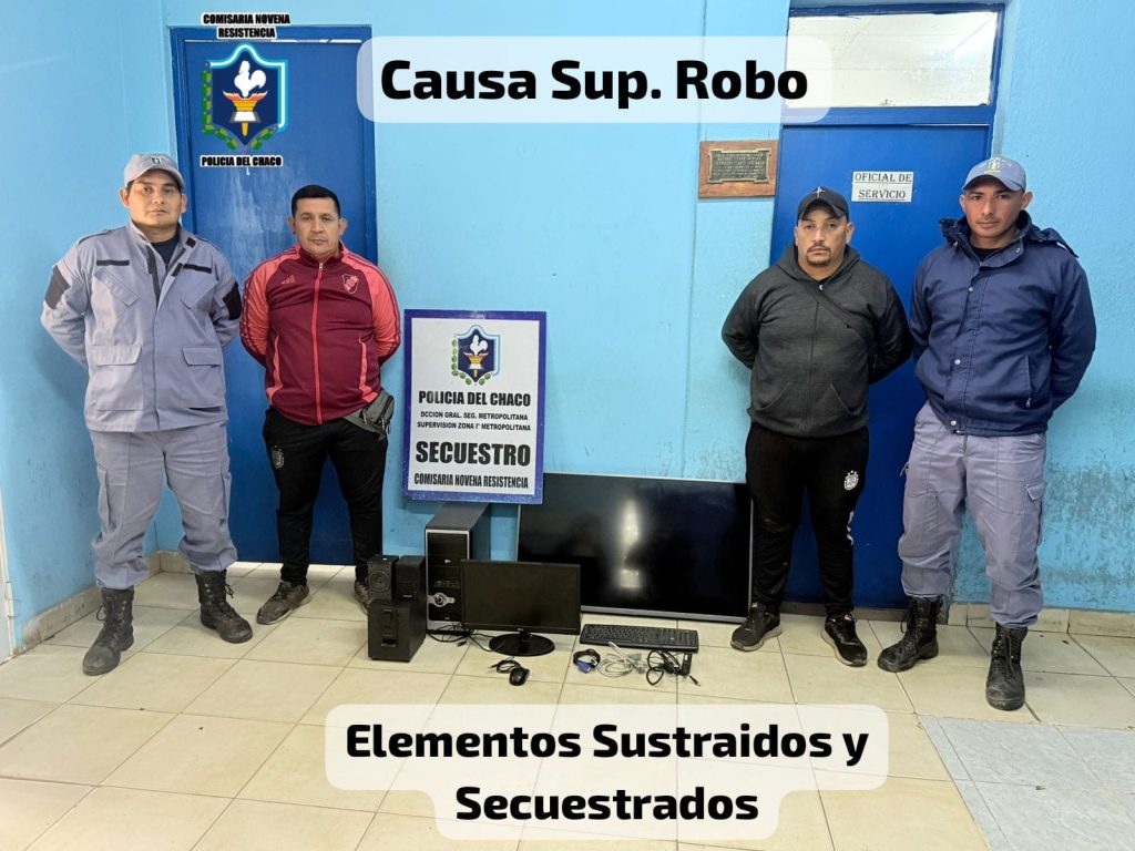 Robo en jardín de infantes: un detenido y elementos recuperados