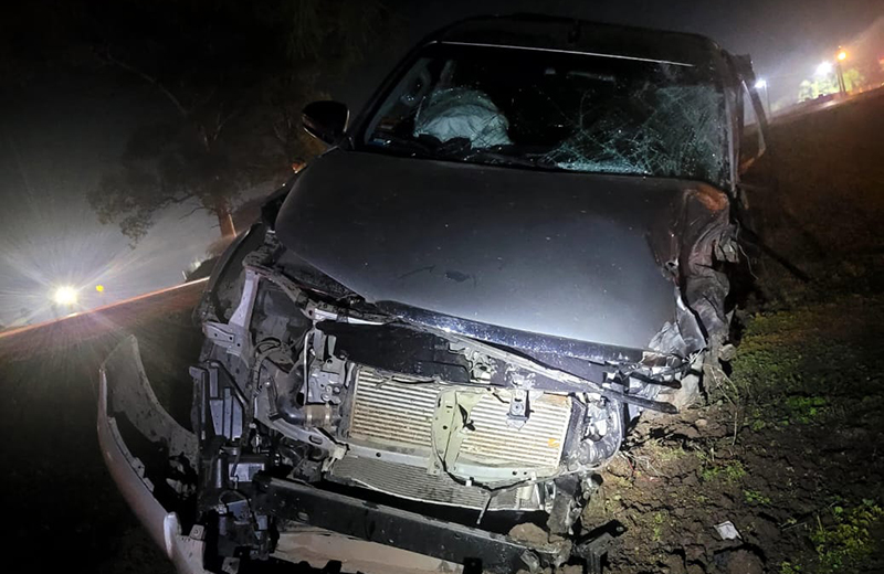 Conductor de casi 90 años resultó herido en triple choque en la Ruta 16 cerca de Sáenz Peña Conductor de casi 90 años resultó herido en triple choque en la Ruta 16 cerca de Sáenz Peña