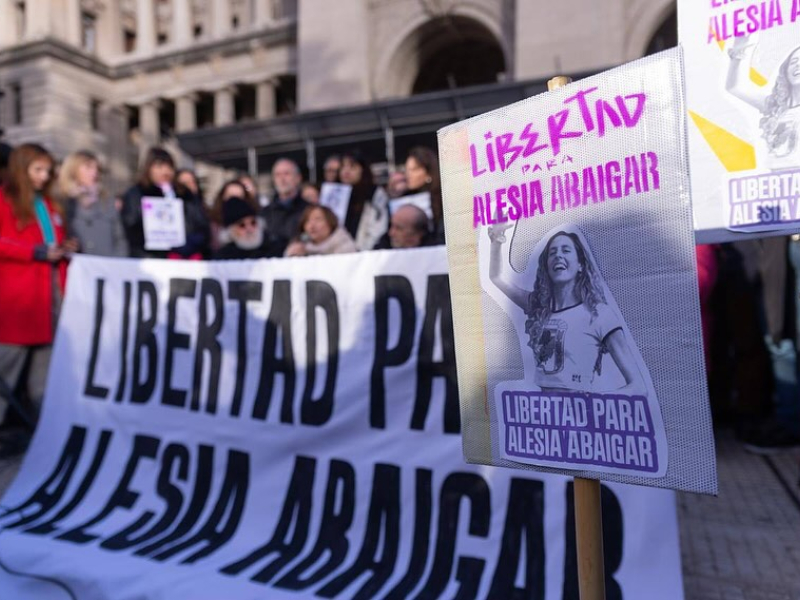 Exigieron la inmediata liberación de Alexia Abaigar, la militante presa en Ezeiza Exigieron la inmediata liberación de Alexia Abaigar, la militante presa en Ezeiza