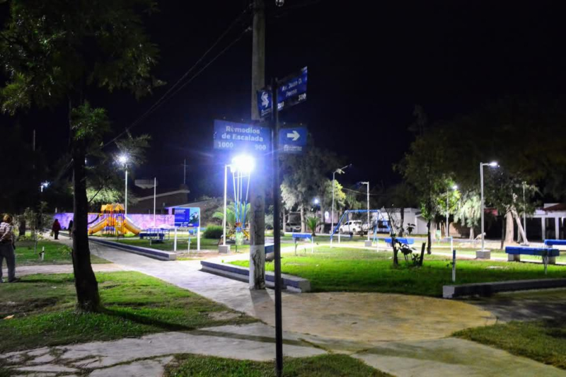 Avanza el Plan Estratégico de Iluminación en Juan José Castelli Avanza el Plan Estratégico de Iluminación en Juan José Castelli