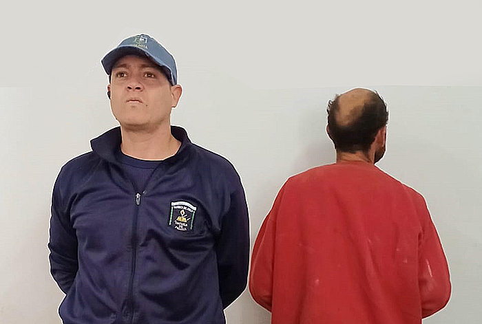 Lo detienen cuando se estaba llevando una estructura metálica del Hospital Perrando Lo detienen cuando se estaba llevando una estructura metálica del Hospital Perrando